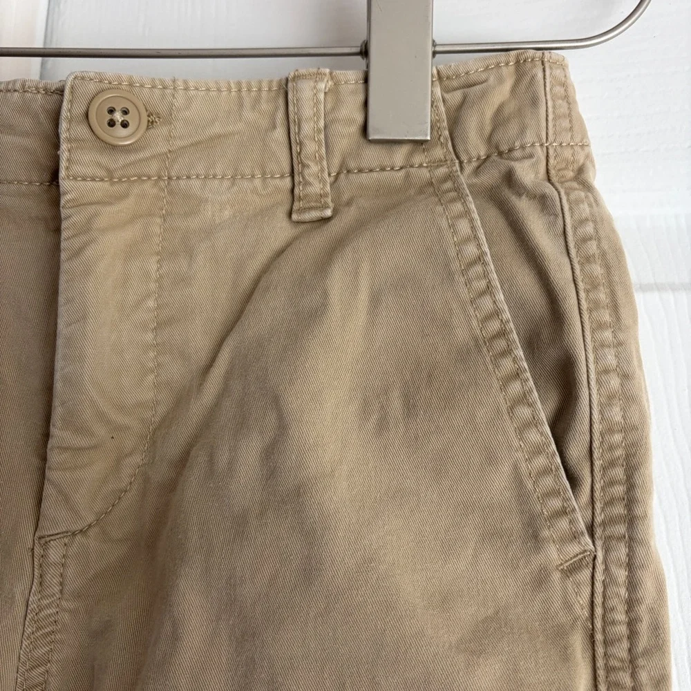 Gap Kids Boys 8 Khaki Cotton Chino Dress School Uniform Shorts